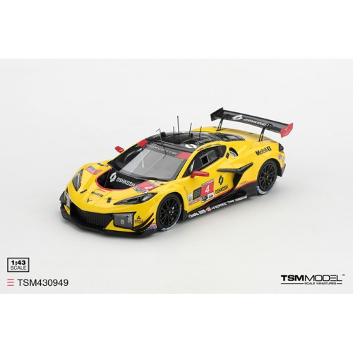 TSM430949 - 1/43 CHEVROLET CORVETTE Z06 GT3.R NO.4 CORVETTE RACING BY PRATT MILLER MOTORSPORTS 2026 IMSA DAYTONA 24 HRS TSM430949 - 1/43 CHEVROLET CORVETTE Z06 GT3.R NO.4 CORVETTE RACING BY PRATT MILLER MOTORSPORTS 2026 IMSA DAYTONA 24 HRS