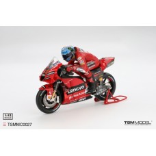 TSMMC0027 - 1/12 DUCATI DESMOSEDICI GP22 NO.63 DUCATI LENOVO TEAM MOTOGP 2022 GRAN PREMIO D'ITALIA RIDER (FIGURE IS RESIN)