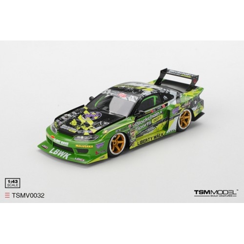TSMV0032 - 1/43 NISSAN LB-SUPER SILHOUETTE S15 SILVIA NO.555 V2 2024 FORMULA DRIFT JAPAN