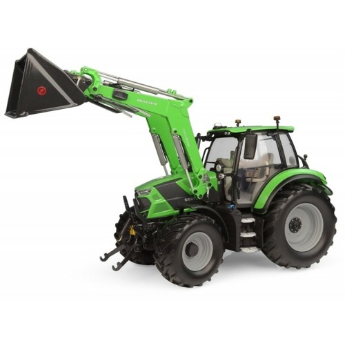 UH6859 - 1/32 DUETX-FAHR 6150.4 TTV - STANDARD GREEN WITH FRONT LOADER