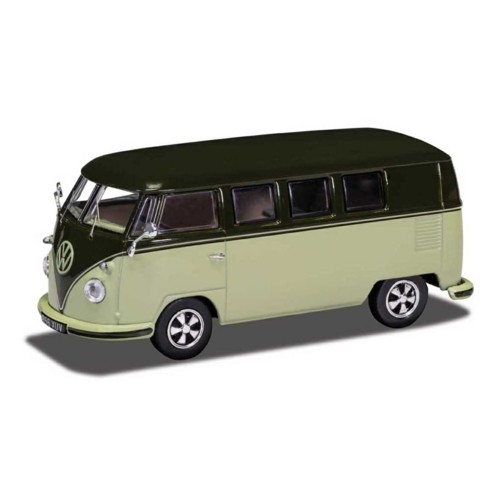 VA14502 - 1/43 VOLKSWAGEN CAMPERVAN TYPE 2 (T1) - PALM GREEN AND SAND GREEN