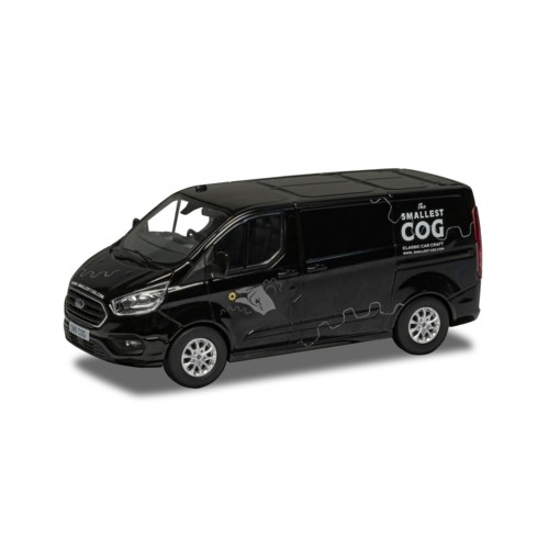 VA15105 - 1/43 FORD TRANSIT CUSTOM 300L1, SHADOW BLACK (RICHARD HAMMOND'S THE SMALLEST COG)