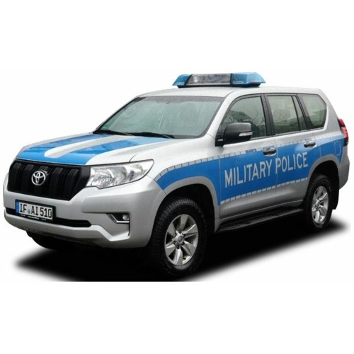 VITV29425 - 1/43 TOYOTA LAND CRUISER PRADO 2018 GERMANY MILITARY POLICE