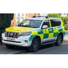 VITV29428 - 1/43 TOYOTA LAND CRUISER PRADO 2018 - UK, ISLE OF WHITE AMBULANCE SERVICE, LIMITED EDITION
