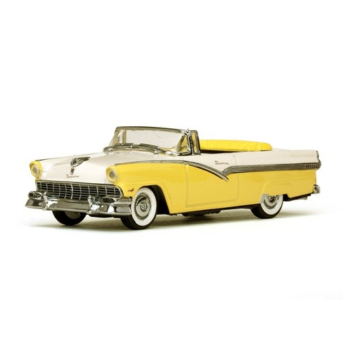 VITV36278 - 1/43 FORD FAIRLANE OPEN CONVERTIBLE GOLDENGLOW YELLOW/COLONIAL WHITE 1956