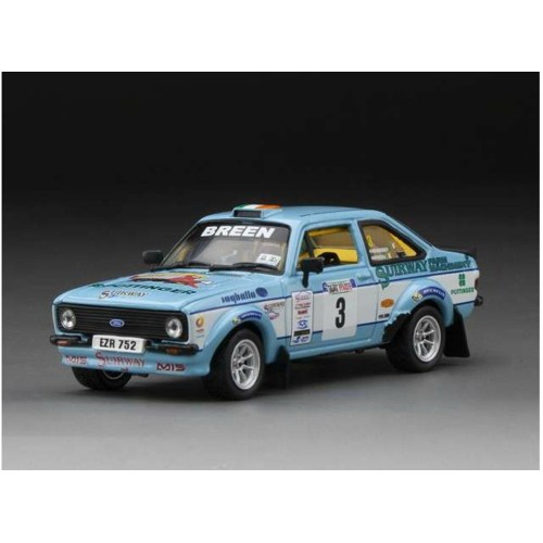VITV42386 - 1/43 FORD ESCORT RS1800 No.3 C.BREEN/V.HENNESSEY 1ST WEST WALES RALLY SPARES JAFFA STAGES