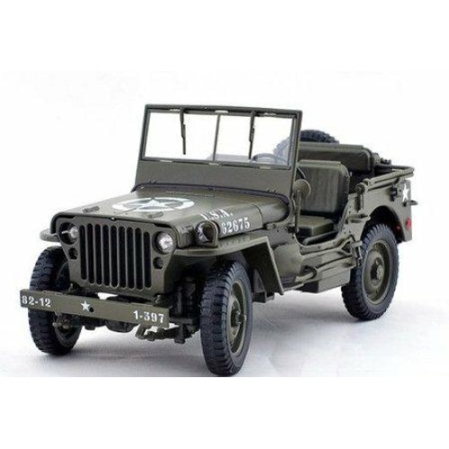 W18036G - 1/18 1/4 TON US ARMY TRUCK