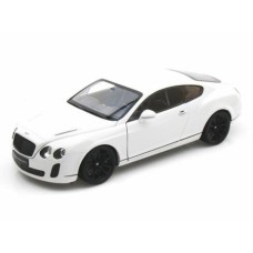 W18038W - 1/18 BENTLEY CONTINENTAL WHITE