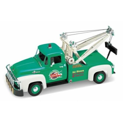 W19834G - 1/18 FORD F100 TOW TRUCK