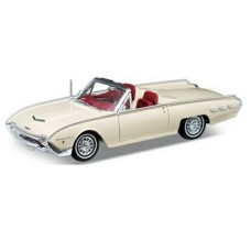 W19868C - 1/18 1962 FORD THUNDERBIRD SPORTS ROADSTER CREAM