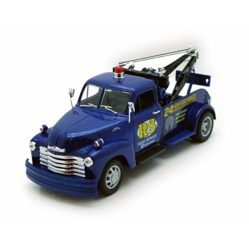 W22086 - 1/24 1953 CHEVROLET TOW TRUCK BLUE