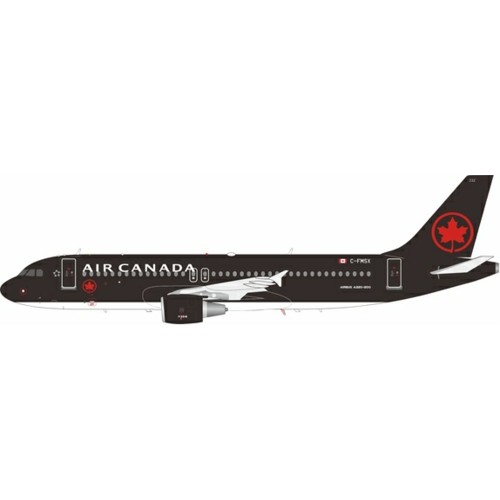 WB320ACMSX - 1/200 AIR CANADA AIRBUS A320-211 C-FMSX WITH STAND