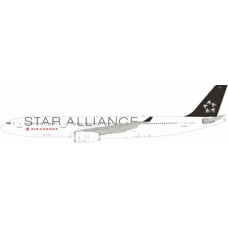 WB333ACHLM - 1/200 STAR ALLIANCE (AIR CANADA) A330-343 C-GHLM WITH STAND LIMITED 100PCS