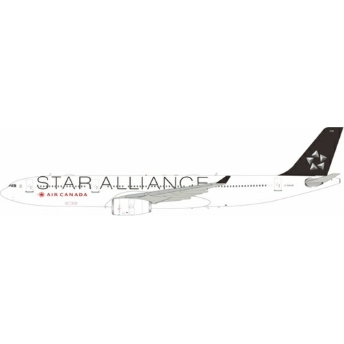 WB333ACHLM - 1/200 STAR ALLIANCE (AIR CANADA) A330-343 C-GHLM WITH STAND LIMITED 100PCS