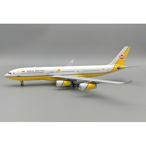 WB342001 - 1/200 ROYAL BRUNEI AIRLINES A340-212 V8-001 WITH STAND