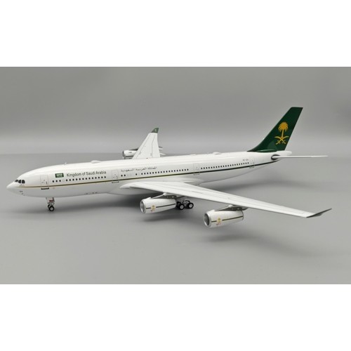 WB342124 - 1/200 SAUDI ARABIA GOVERNMENT AIRBUS A340-213 HZ-124 WITH STAND