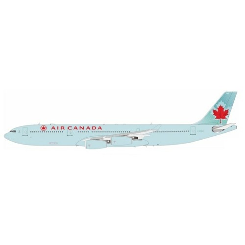 WB343ACYKZ - 1/200 AIR CANADA AIRBUS A340-313 C-FYKZ WITH STAND