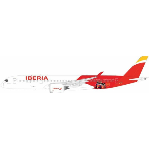 WB350IBMYX - 1/200 IBERIA AIRBUS A350-941 EC-MYX WITH GOLD STAND