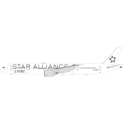 WB4020 - 1/400 STAR ALLIANCE (SINGAPORE AIRLINES) BOEING 777-312/ER 9V-SWJ