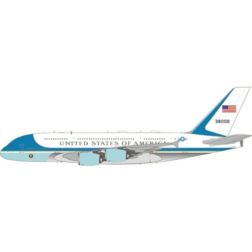 WB4072 - 1/400 38000 AIR FORCE ON AIRBUS A380 DETACHABLE GEAR