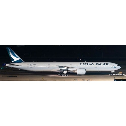WB4080 - 1/400 B-KPO CATHAY PACIFIC BOEING 777-367ER 80 YEARS TOGETHER DETACHABLE GEAR