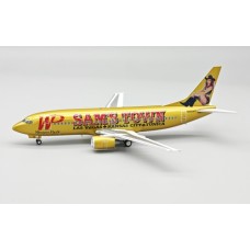WB733956 - 1/200 WESTERN PACIFIC AIRLINES BOEING 737-3Q8 N956WP WITH STAND
