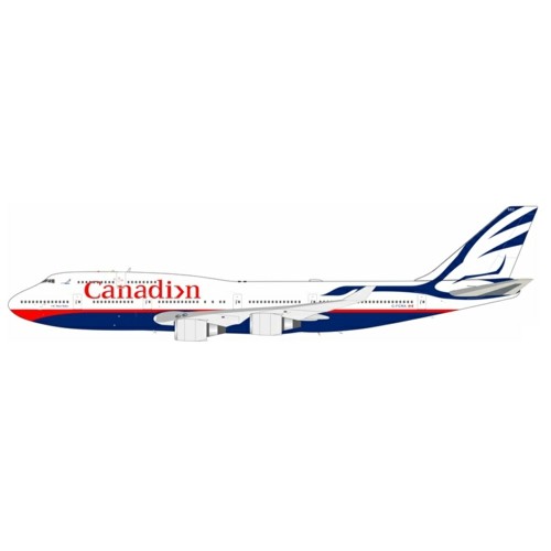 WB744FCRA - 1/200 CANADIAN AIRLINES BOEING 747-475 C-FCRA GOOSE SCHEME
