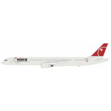 WB753NW592 - 1/200 NORTHWEST AIRLINES 757-351 N592NW WITH STAND