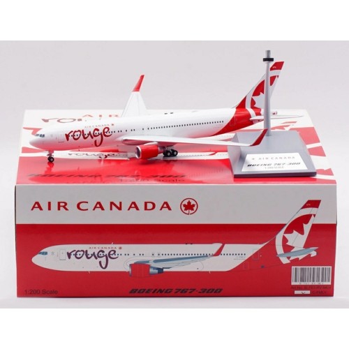 WB763RVMLV - 1/200 AIR CANADA ROUGE 767-316/ER C-FMLV WITH STAND LTD 96PCS