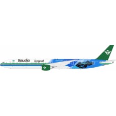 WB773HZAK43 - 1/200 SAUDI ARABIAN AIRLINES BOEING 777-368/ER HZ-AK43 WITH STAND