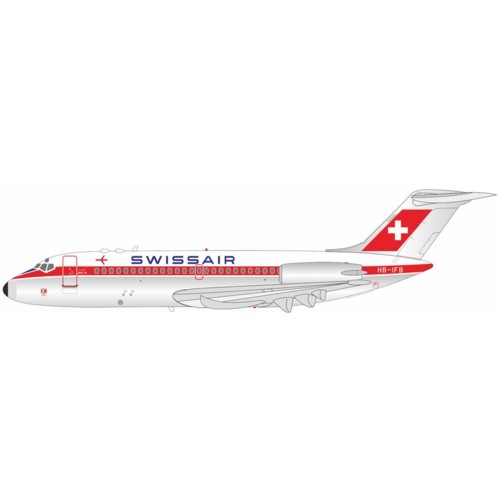 WB915SWIFB - 1/200 SWISSAIR DC-9-15 HB-IFB WITH STAND WB915SWIFB - 1/200 SWISSAIR DC-9-15 HB-IFB WITH STAND