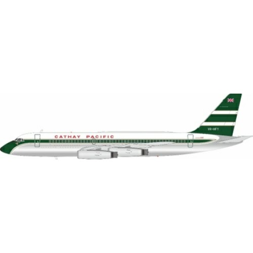 WBCV880004P - 1/200 CV-880 CATHAY PACIFIC - POLISHED VR-HFY WITH STAND