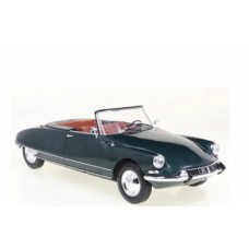 WBX124180 - 1/24 CITROEN DS 19 CABRIOLET METALLIC DARK GREEN 1963