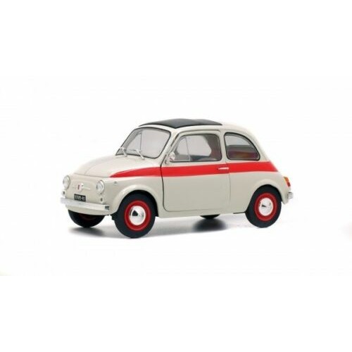 1/24 FIAT 500 WHITE/RED 1960