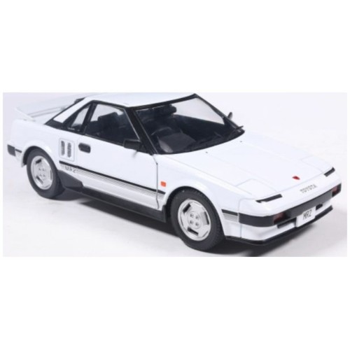 WBX124280 - 1/24 TOYOTA MR2 WHITE 1984