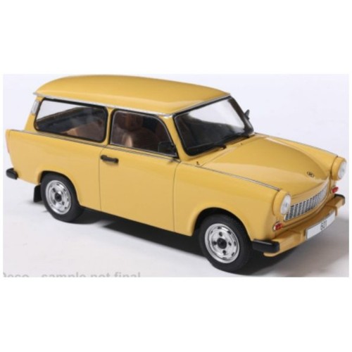 WBX124282 - 1/24 TRABANT 601 S UNIVERSAL LIGHT BROWN 1985