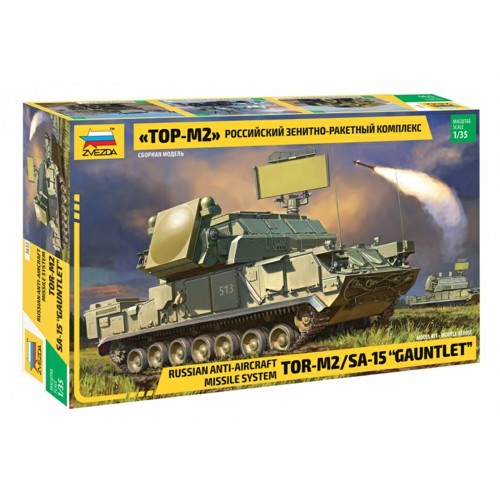 Z3633 - 1/35 RUSSIAN TOR M2 MISSILE SYSTEM (PLASTIC KIT)