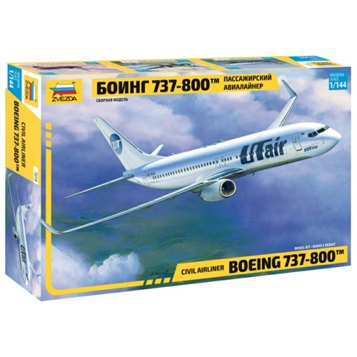Z7019 - 1/144 BOEING 737-800 (PLASTIC KIT)
