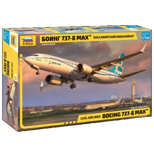 Z7026 - 1/144 BOEING 737 MAX 8 (PLASTIC KIT)