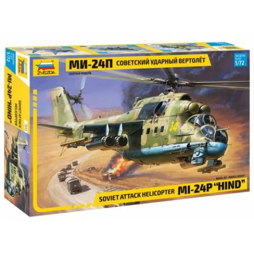 Z7315 - 1/72 MIL MI-24P HIND F ATTACK HELICOPTER (PLASTIC KIT)