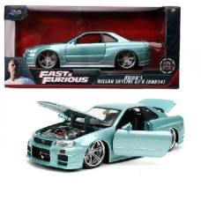 JAD32608 - 1/24 BRIANS NISSAN SKYLINE GT-R FAST AND FURIOUS