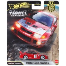 MHWFPY86-JKF19 - 1/64 HOTWHEELS THRILL CLIMBERS PREMIUM MITSUBISHI LANCER EVOLUTION VI