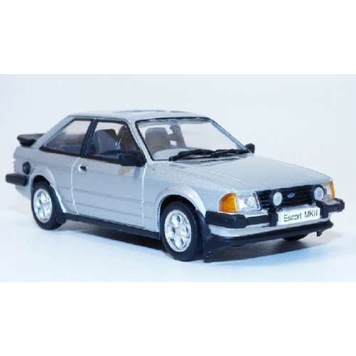 T9-43092 - 1/43 1983 FORD ESCORT MKIII XR3I RIGHT HAND DRIVE, STRATO SILVER
